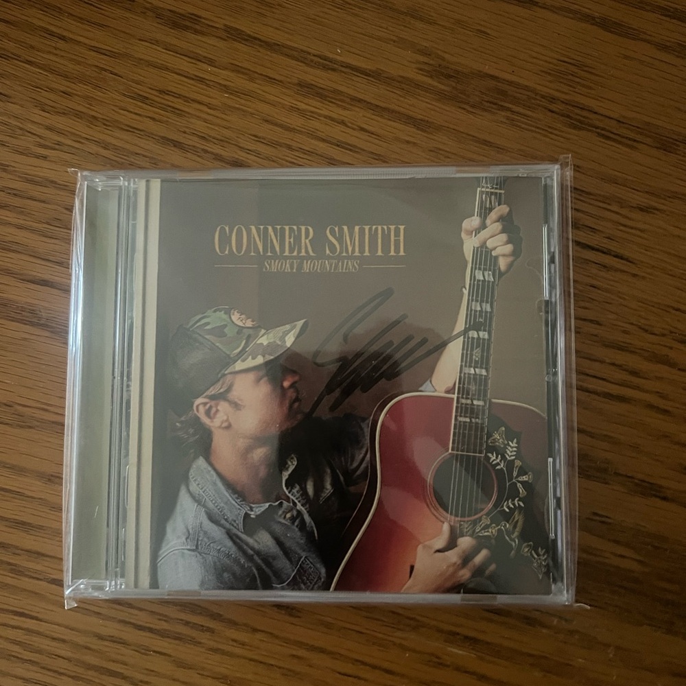 signed Conner Smith Smoky Mountains CD